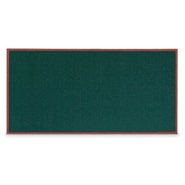 Combo Board, 60"x36", Black Frame/Black Porcelain & Rubber